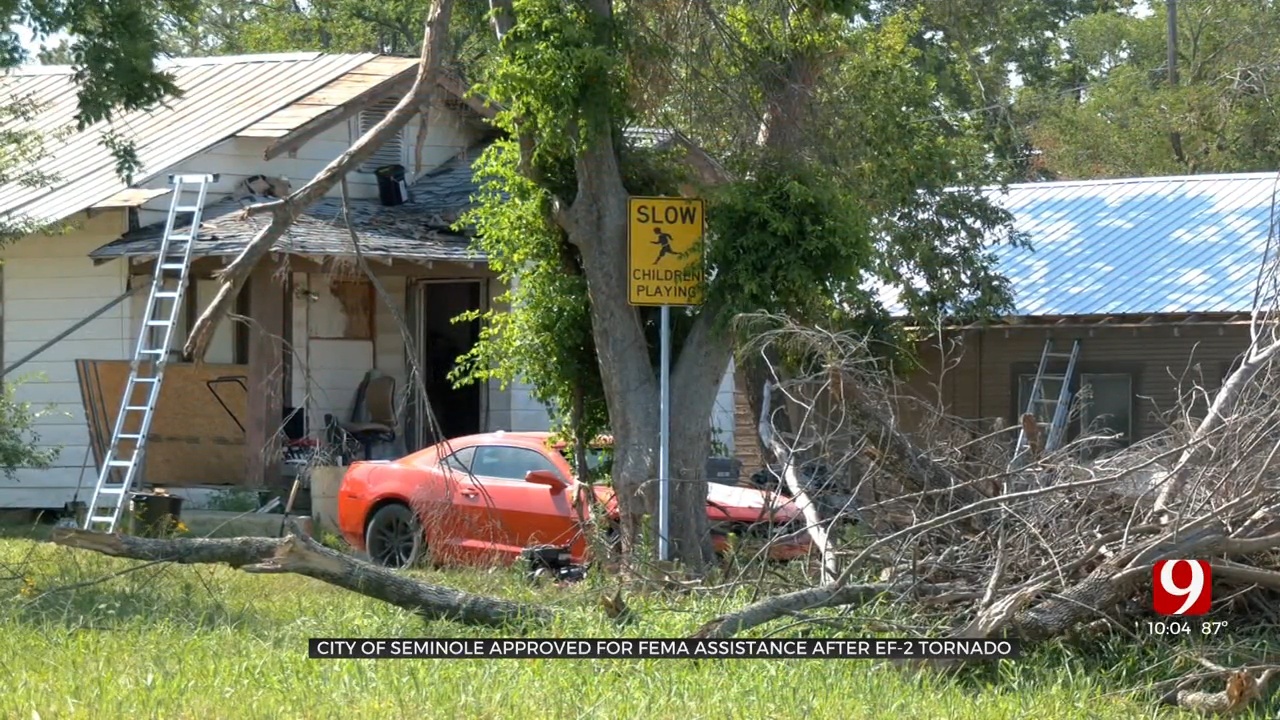 Federal Disaster Assistance Approved for 7 Counties Including Seminole After EF-2 Tornado 