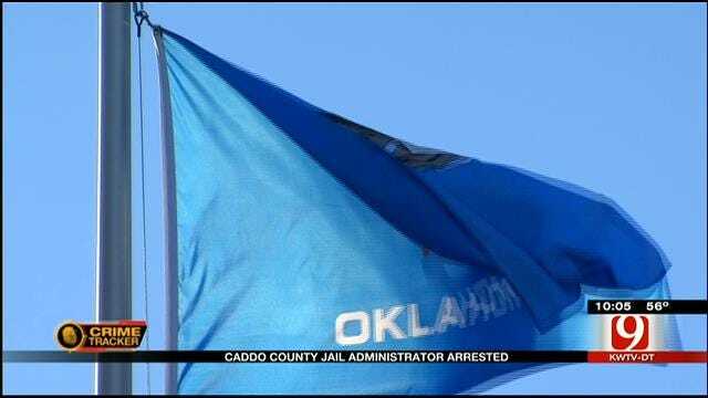 Caddo County Jail Administrator Arrested