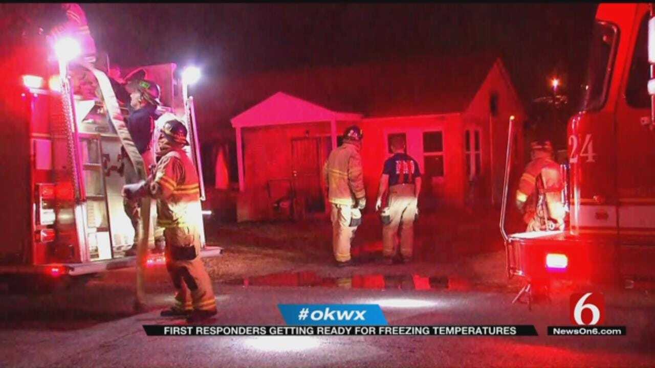 Tulsa Firefighters Preparing For Fire Risks During Colder Months