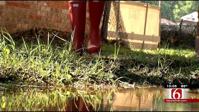 After Flooding, Fort Gibson Residents Say They're Dealing With Sewage Issues
