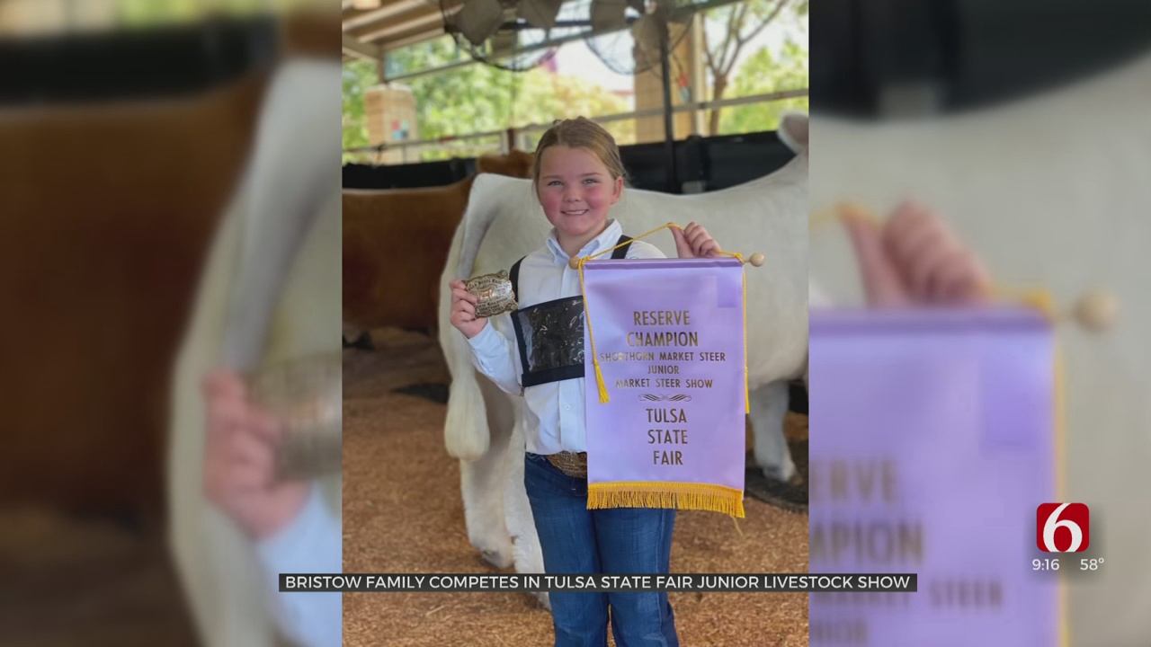 Green Country Family Cleans Up At Tulsa State Fair's Junior Livestock Show 