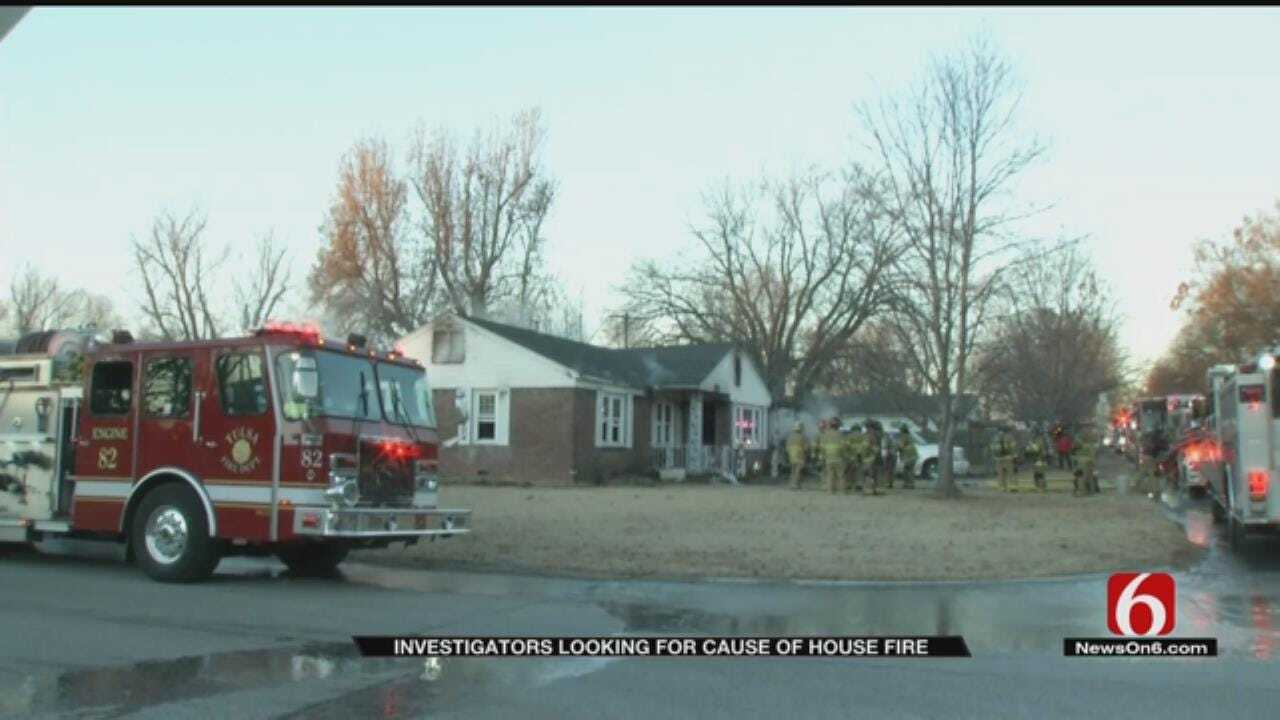 Woman Injured In Tulsa House Fire