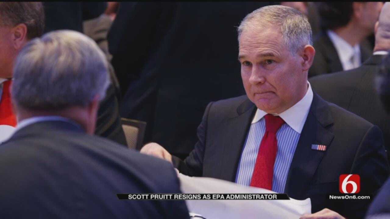Lawmakers React To Pruitt's EPA Resignation