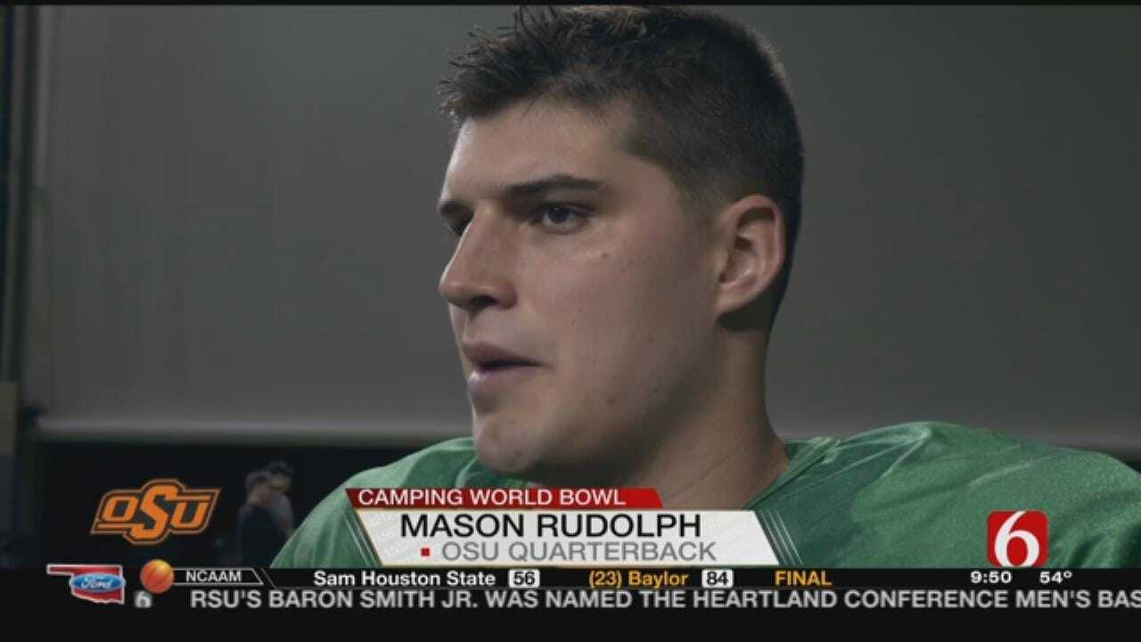 Rudolph, Gundy Talk Facing Virginia Tech In Camping World Bowl
