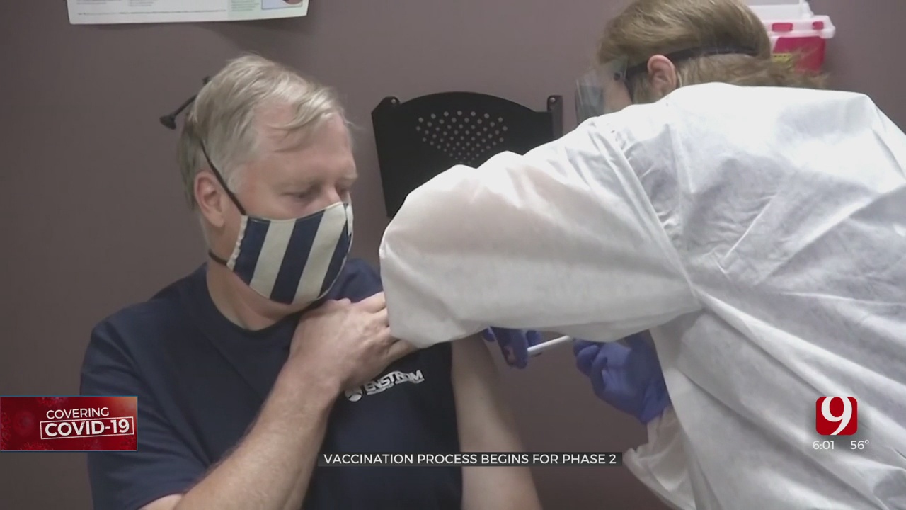 Vaccine Clinics Rollout Across Oklahoma As Phase 2 Begins