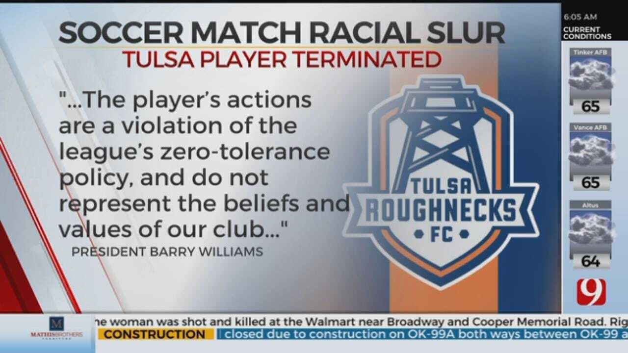 Tulsa Soccer Player Fired For Calling OKC Player Racial Slur
