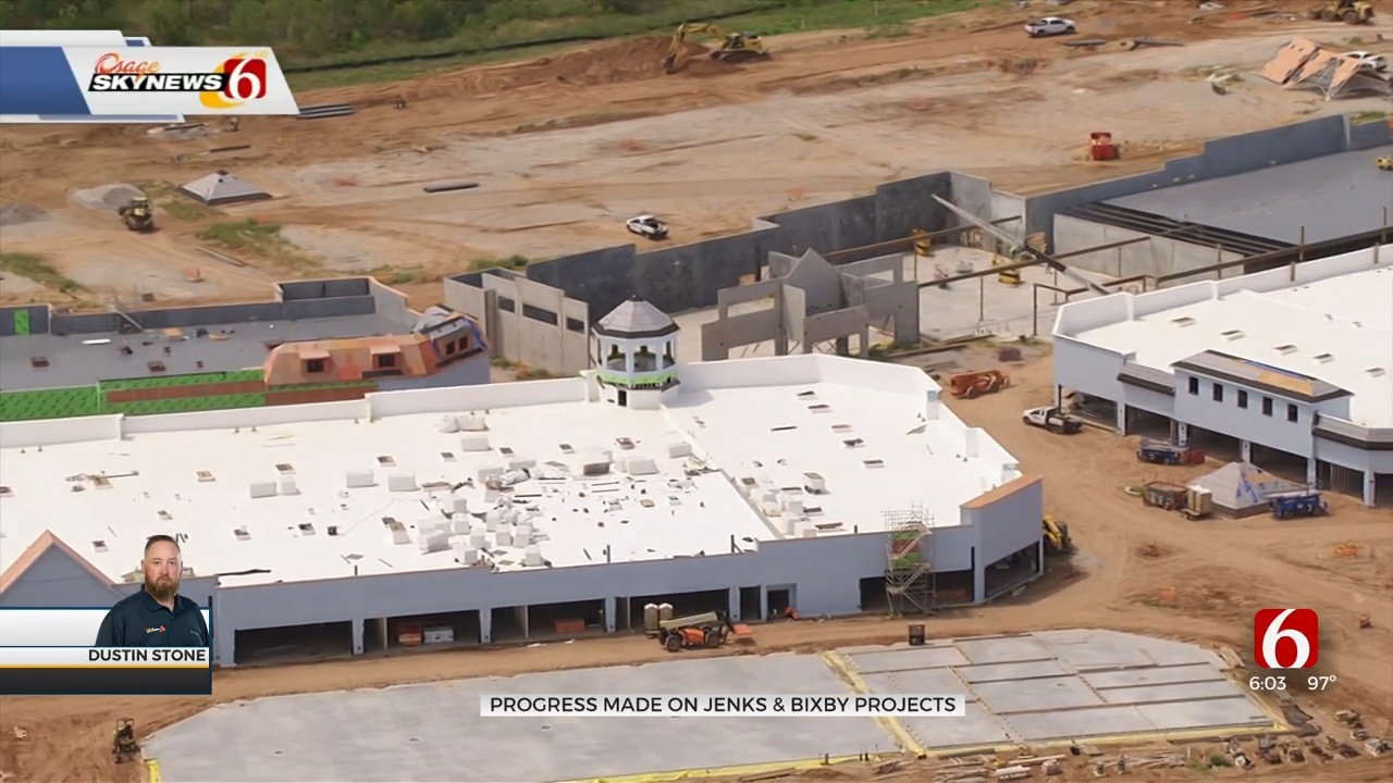 Progress Being Made On Major Construction Projects In Jenks And Bixby
