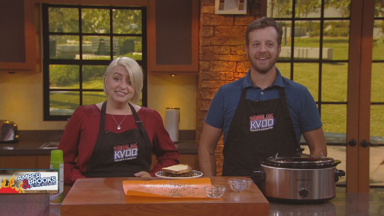 Amber & Brooks In The Kitchen: Espresso-Rubbed Slow-Cooked Brisket 