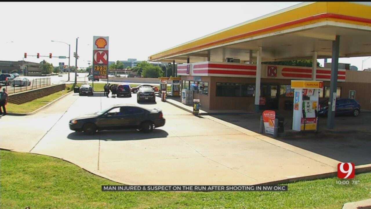 Police Searching For Suspect After Shooting End At NW OKC Gas Station
