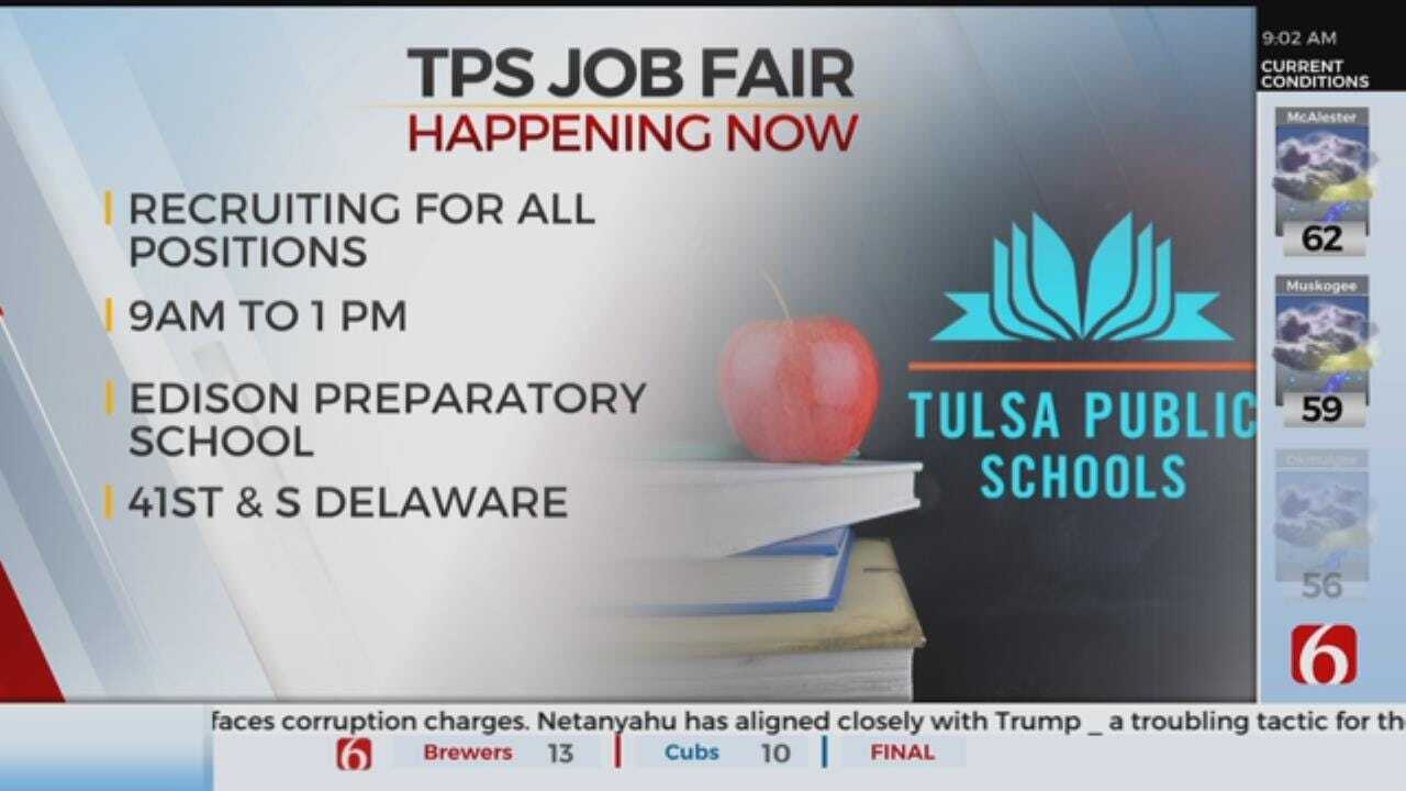 TPS Holds Job Fair At Edison Preparatory School