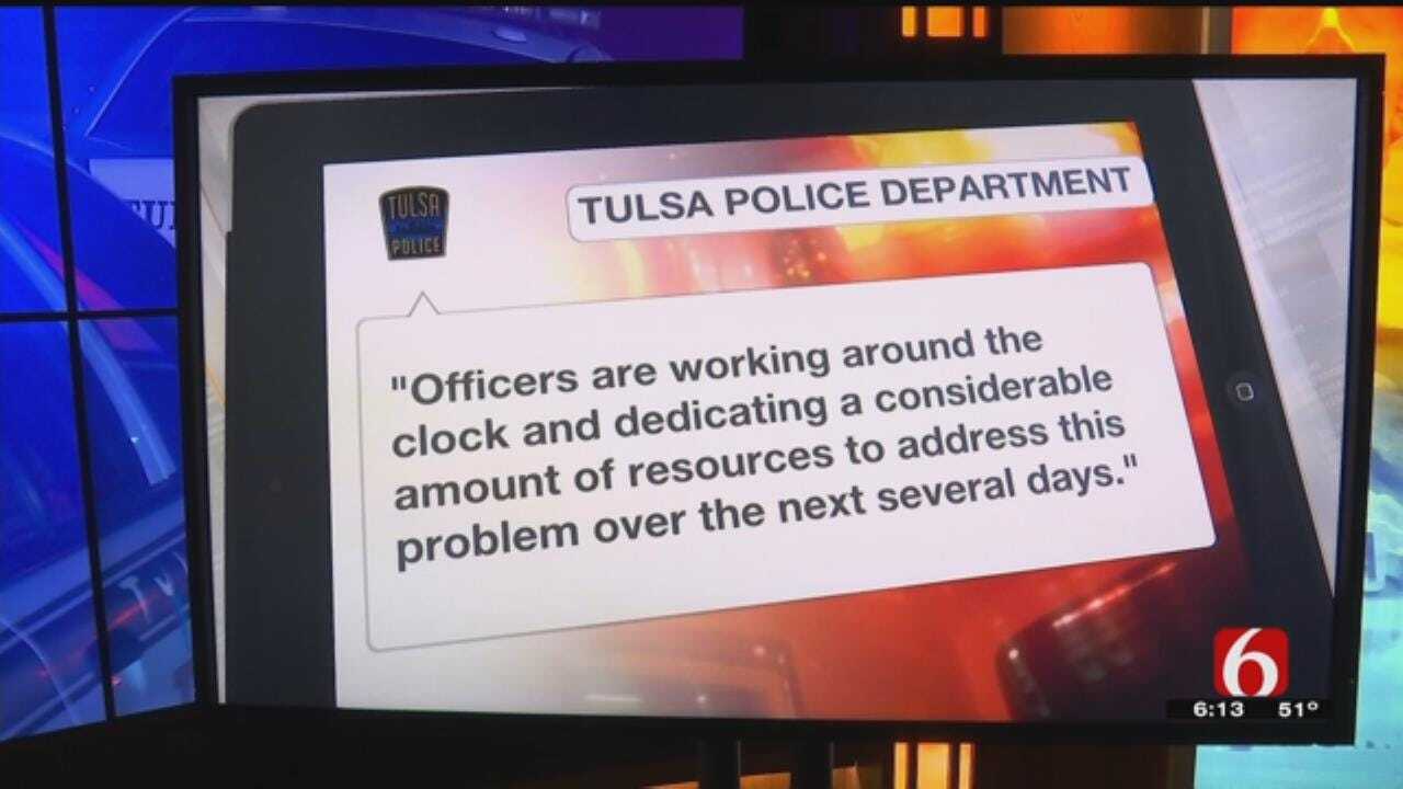 TPD Reports East Tulsa Crime Spike
