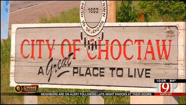 Neighbors In Choctaw On Alert After Eerie Late Night Knocks At The Door