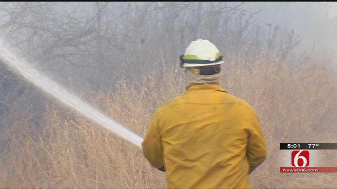 Firefighters Still Chasing Hot Spots In Pawnee County