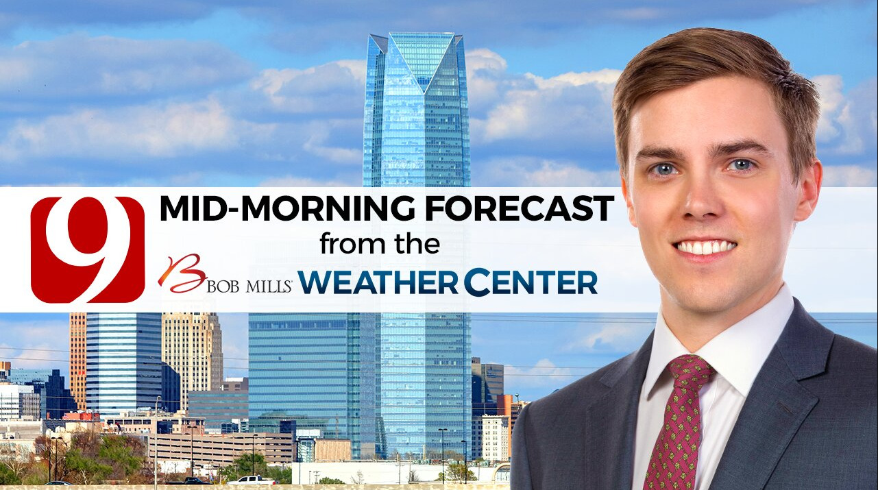 Andrew Adams Monday Mid-Morning Forecast