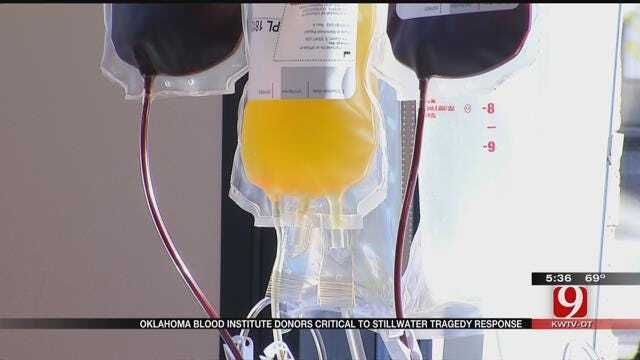 Blood Donations Helped Stillwater Crash Victims