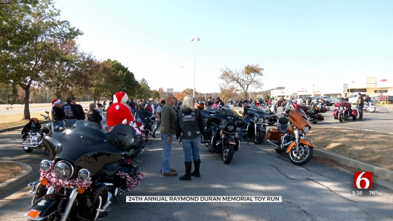 Motorcycle Riders Gather For 24th Christmas Toy Drive
