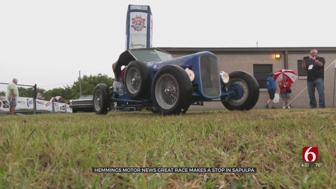 ‘Place To Be’: Hemmings Motor News Great Race Makes Pit Stop In Sapulpa 
