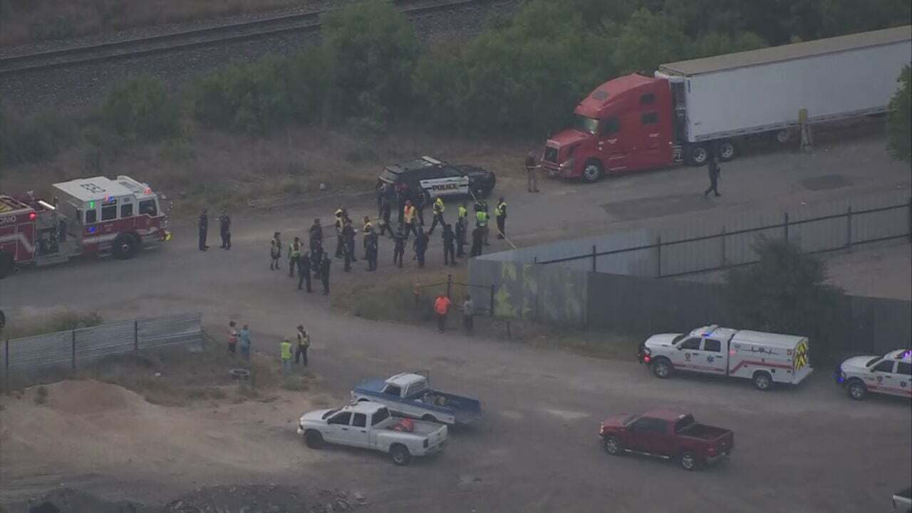 46 Migrants Found Dead In Back Of Tractor Trailer In San Antonio