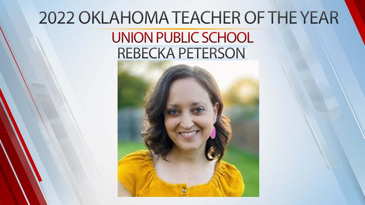 Watch: 2022 Oklahoma Teacher Of The Year Rebecka Peterson Discusses Her Big Win