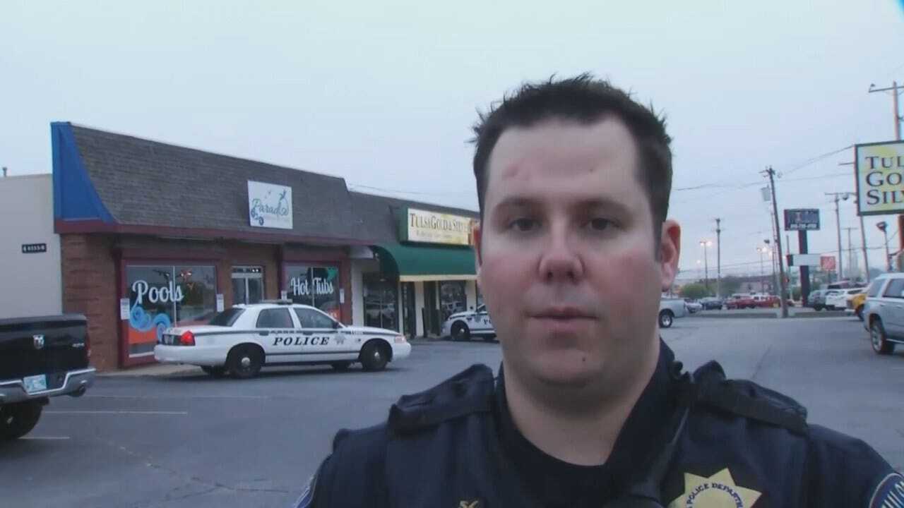 WEB EXTRA: Tulsa Police Cpl. Steven Pickett Talks About Burglary, Arrest