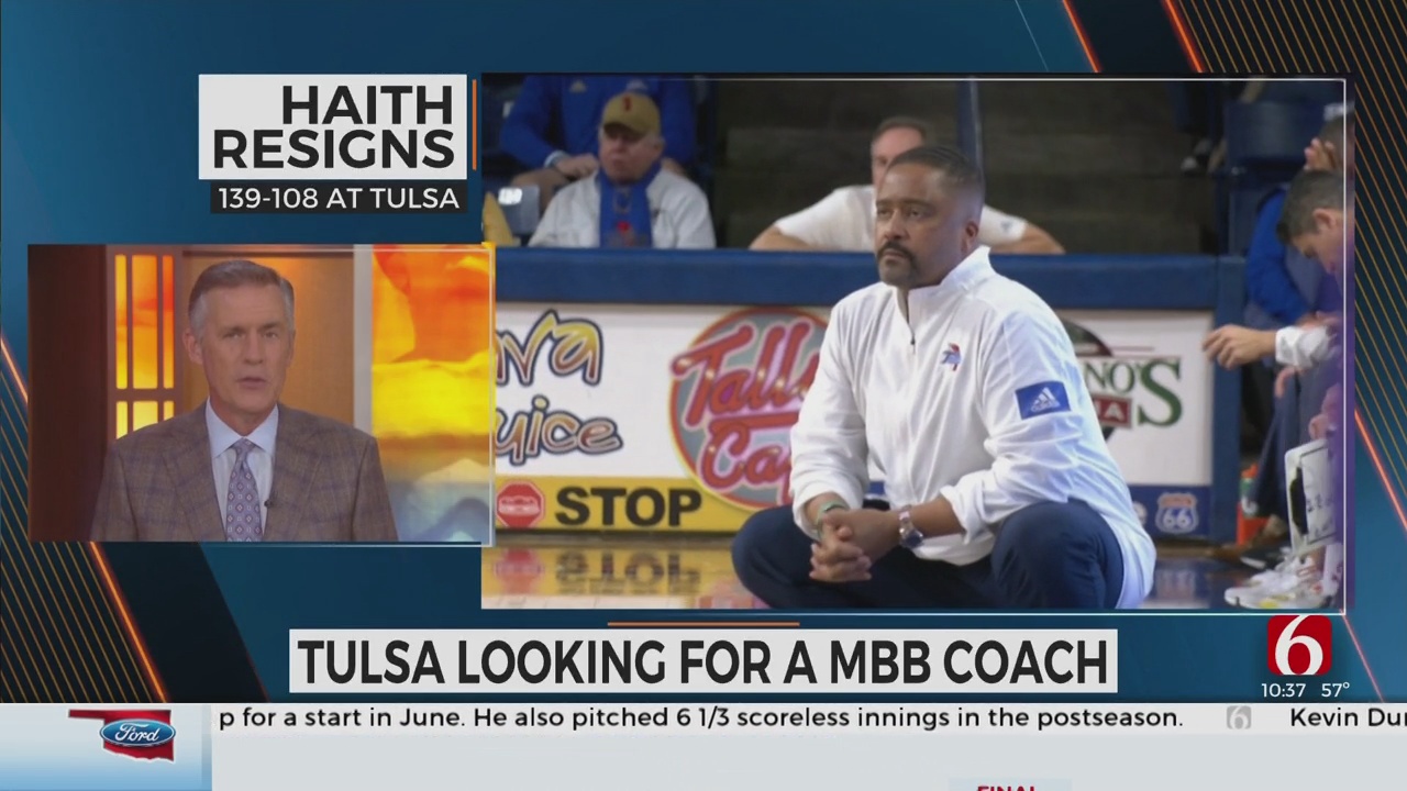 Tulsa Head Basketball Coach Frank Haith Announces Resignation 