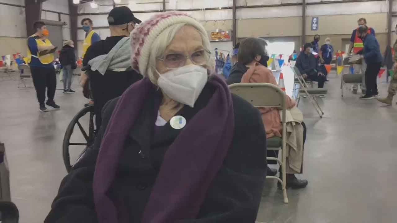 102-Year-Old Oklahoma Woman Receives COVID-19 Vaccine