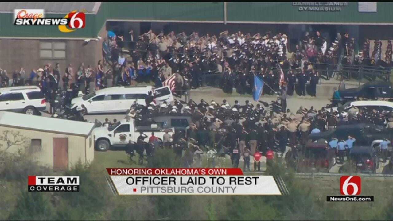 Thousands Honor Fallen Tecumseh Police Officer