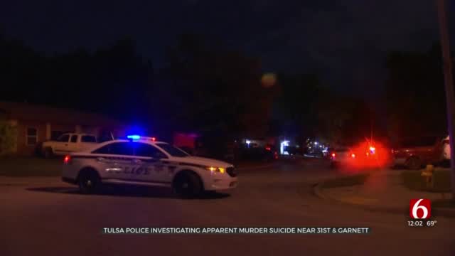 Tulsa Police Investigate After 2 Found Dead In Apparent Murder-Suicide