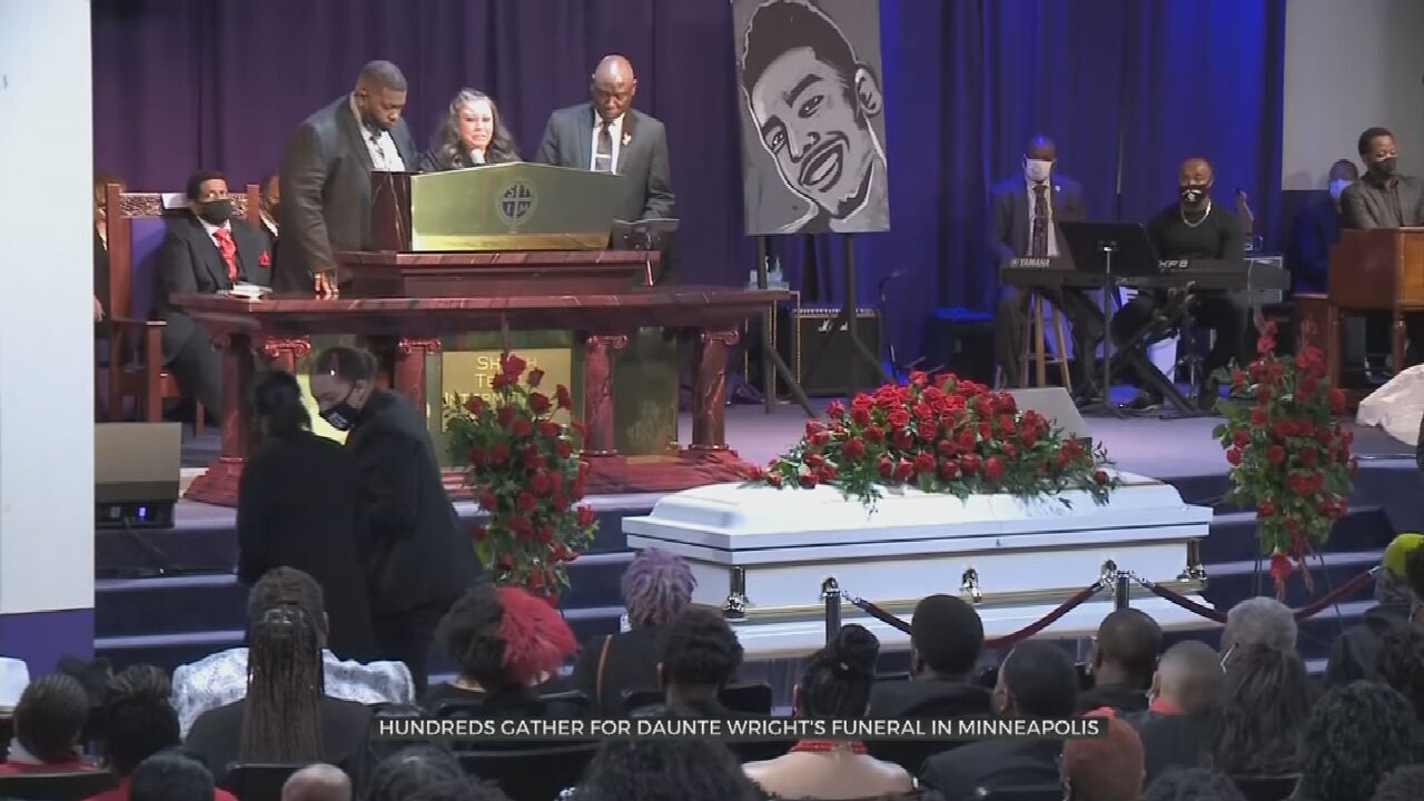 Loved Ones, Civil Rights Leaders Mourn Daunte Wright At Funeral