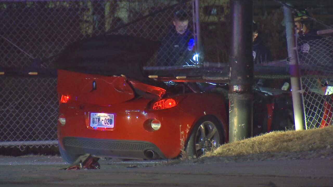 Tulsa Police: 2 Suspects In Hospital After Pursuit