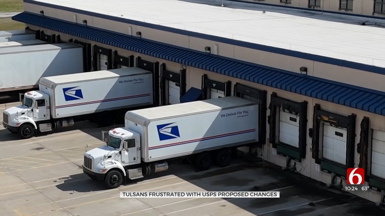 'This Is Not Going To Help': Tulsa Residents Show Concern Over USPS Mail Changes