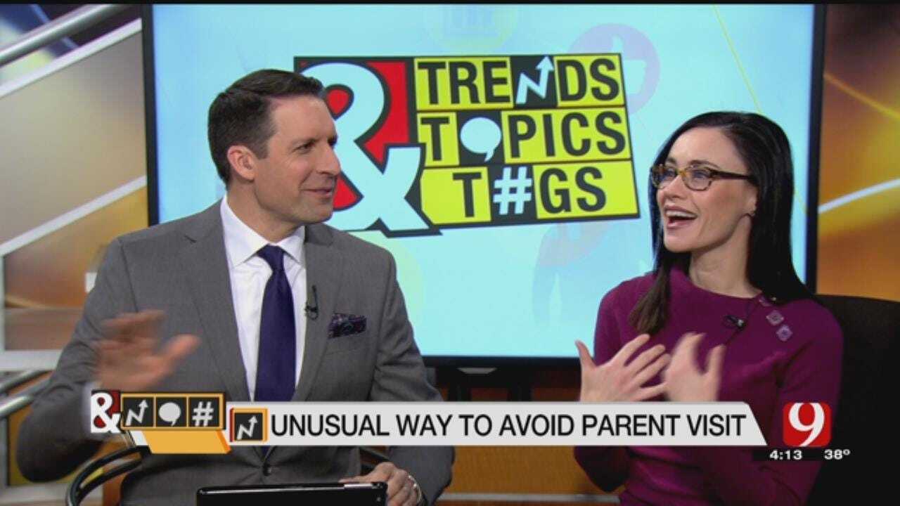 Trends, Topics & Tags: Avoiding Parents’ Visits