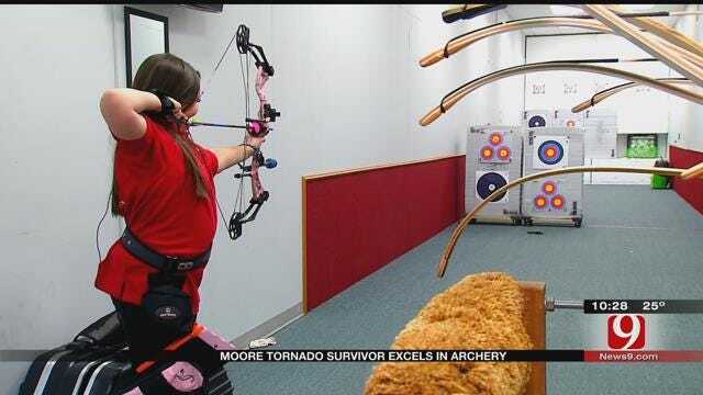 Young Tornado Survivor Finds Joy Through Archery