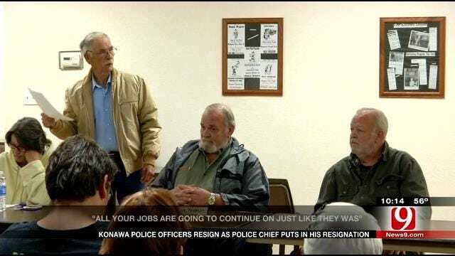 Konawa Police Force Resigns Following Firing Rumors