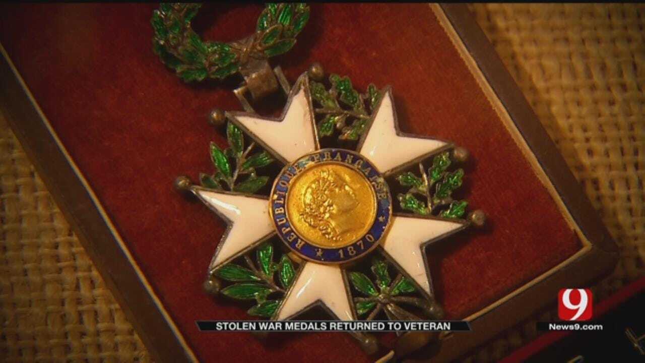 Stolen Medals Returned To MWC WWII Vet