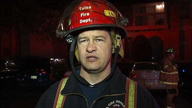 WEB EXTRA: Tulsa Fire Captain Kim Markcotte Talks About Eagle Pointe Apartment Fire