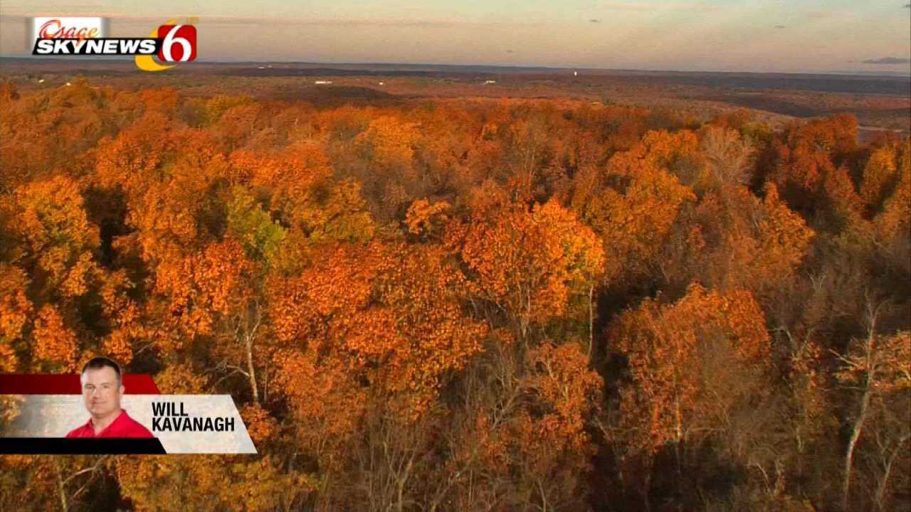 Fall Foliage In Northeast Oklahoma Captured By Osage SkyNews 6 HD
