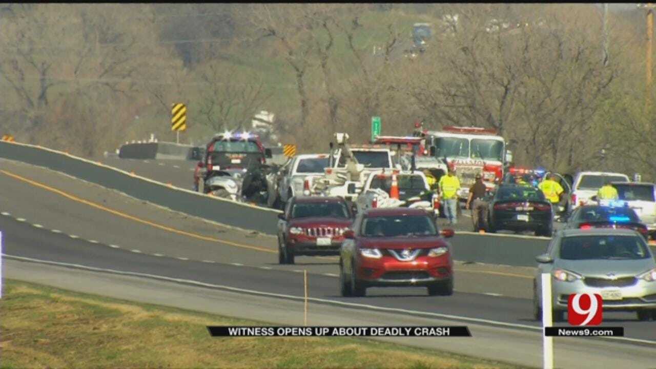Passerby Helps Protect Young Survivor Of Fatal Turnpike Crash