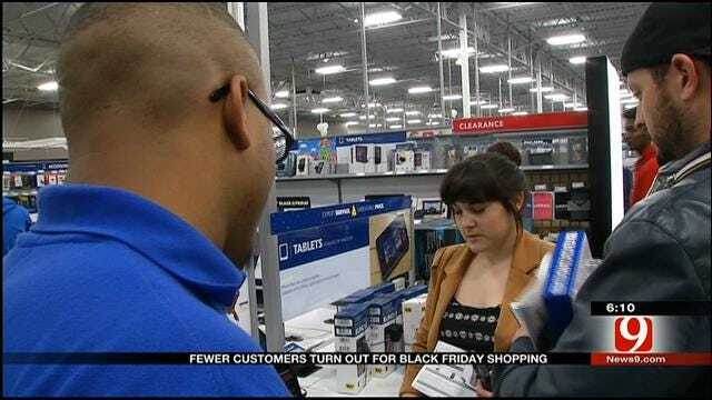 Fewer Customers Turn Out For Black Friday Shopping In The Metro