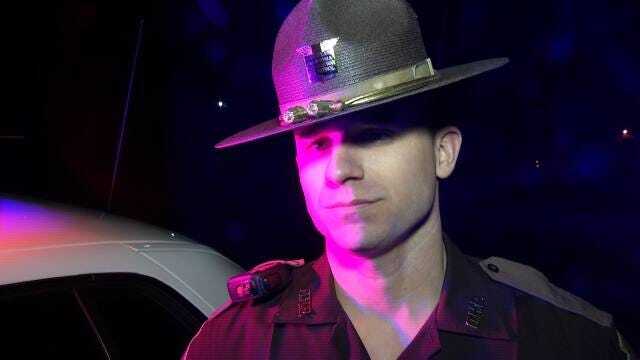 WEB EXTRA: OHP Trooper On Rollover Wreck