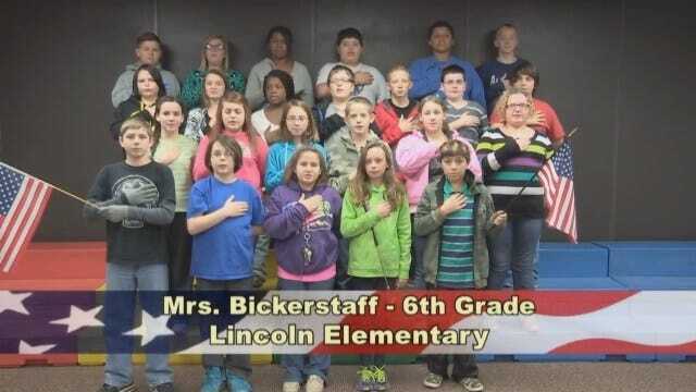 Mrs. Bickerstaff's 6th Grade Class At Lincoln Elementary School
