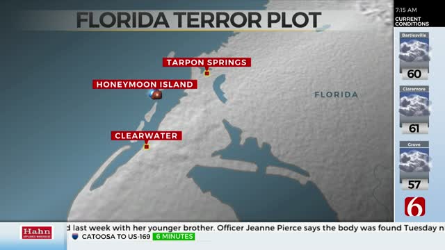 Florida Man Accused Of Plotting Terrorist Attacks, FBI Says