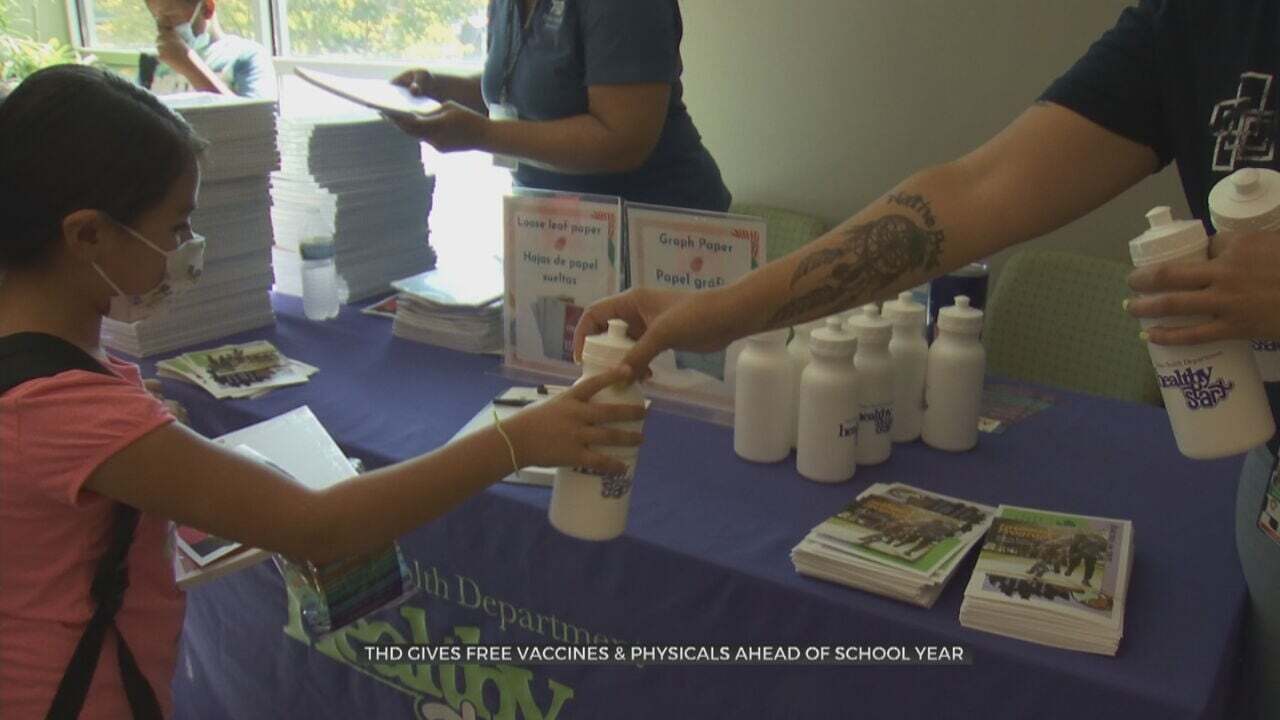 Tulsa Health Department Hosts Event To Help Tulsa Families Prepare for Upcoming School Year