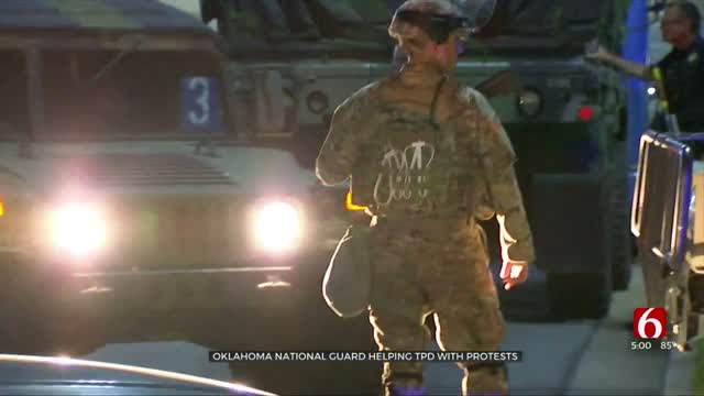Oklahoma National Guard On Standby To Assist Tulsa Officers