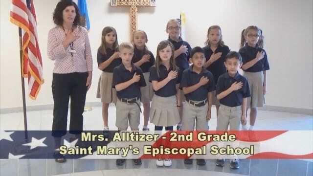 Mrs. Alltizer's 2nd Grade Class At Saint Mary's Episcopal School