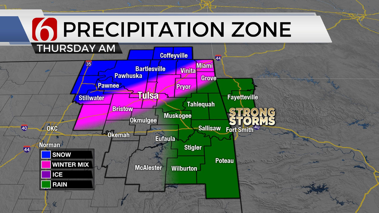 Winter Storm Warning Issued For Osage, Kay Counties (8pm Update)