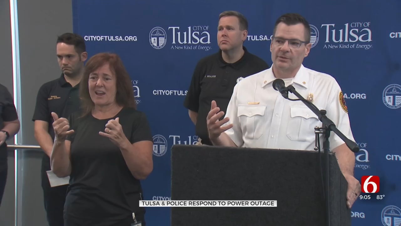 Disaster Response: Tulsa Leaders Emphasize Safety As Crews Work To Restore Power