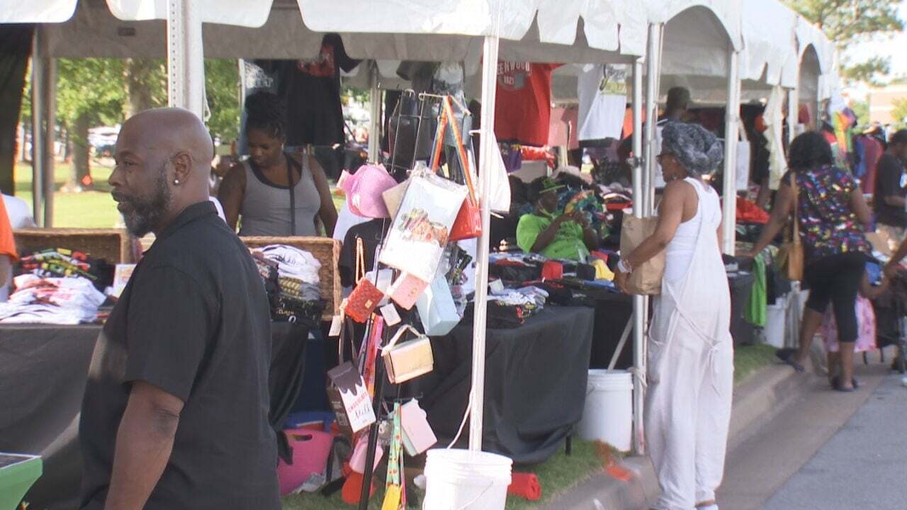 Tulsa Juneteenth Festival Underway In Historic Greenwood District