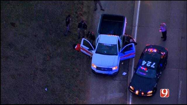 WEB EXTRA: Suspects Surrender After High-Speed Chase Around OKC