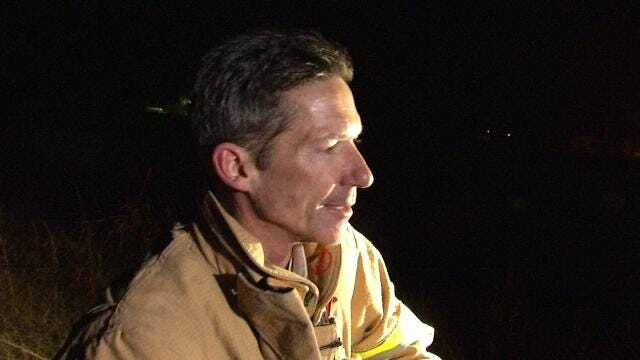 WEB EXTRA: Country Corner Fire Chief Jim Massey Talks About Trailer Fire